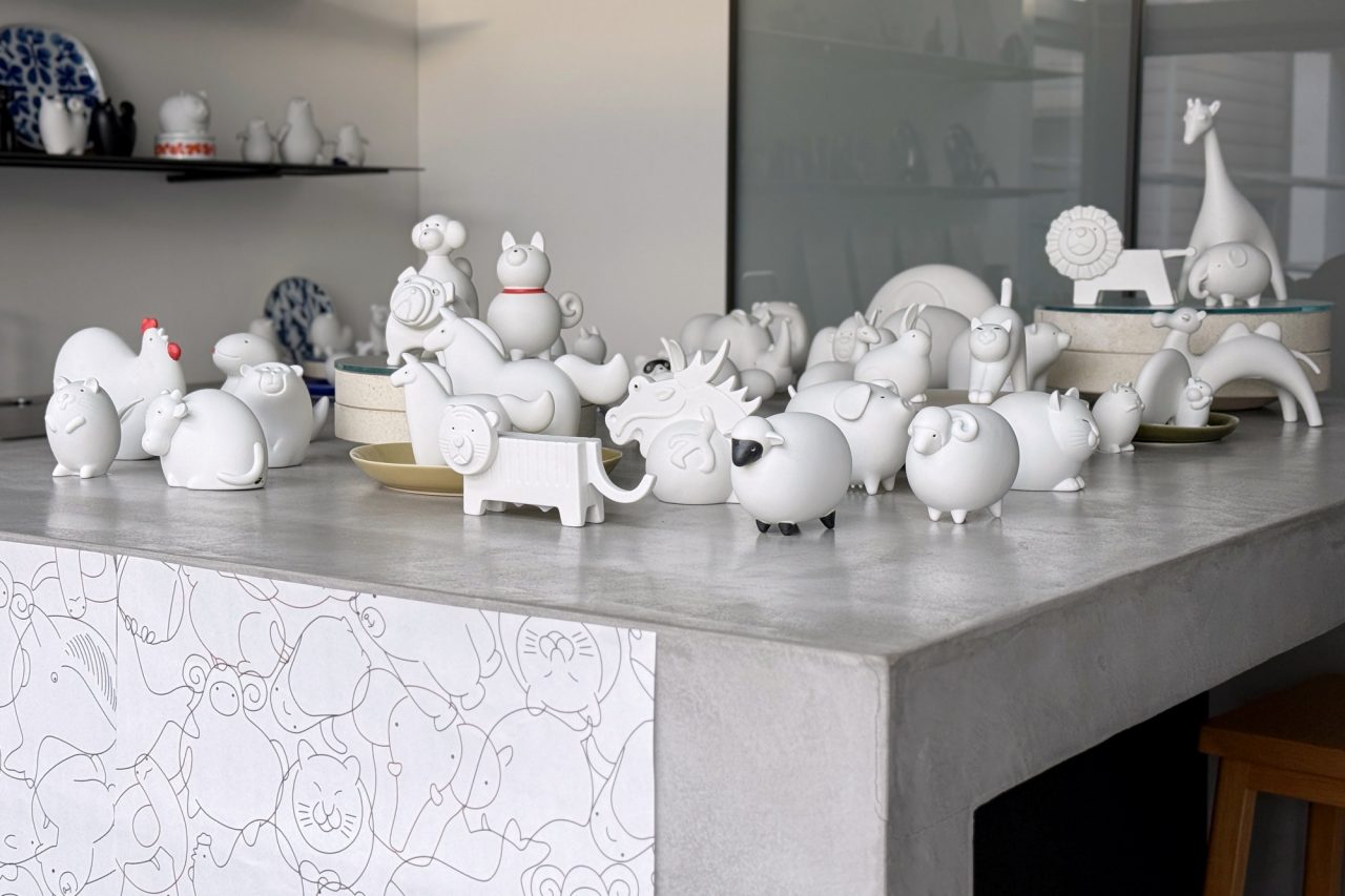 OKIMONO -白磁のどうぶつえん -